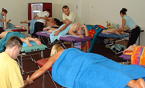 A Typical Massage Class