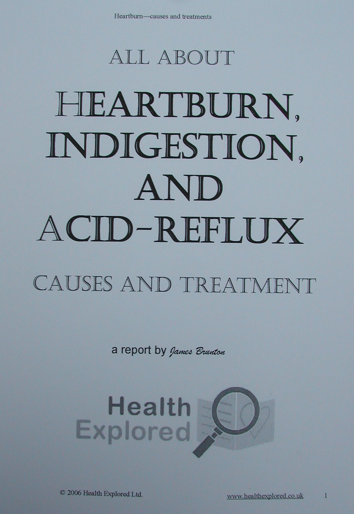 Treat acid reflux without drugs