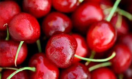 Nutrient rich cherries